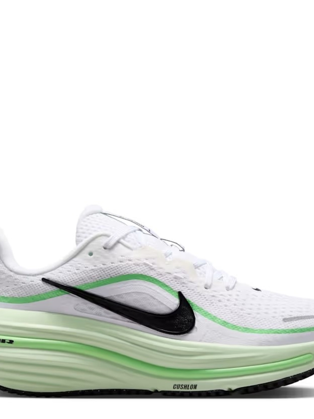 Nwt Nike Winflo 12 White Sneakers with Black Swoosh and Mint Green Accents